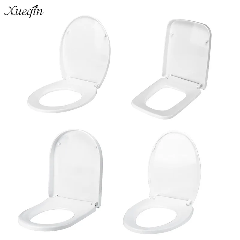 

Xueqin PP Thicken Universal Slow-Close Toilet Seat Lid Cover Set High Quality For Household Wc 4 Types