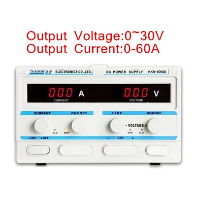 KXN-3060D цифровой Мощный импульсный источник питания постоянного тока 0-30 В