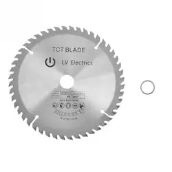 Горячая 1 шт. 165 мм серебро TCT круговой пилы для резки древесины 48 зубы