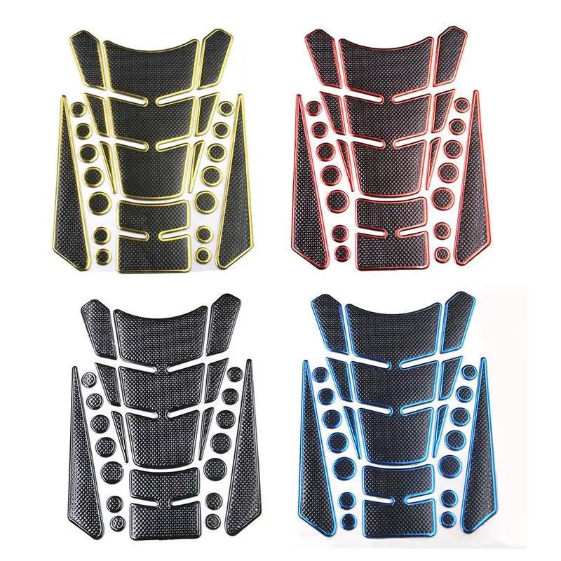 

3D Car Sticker Gas Fuel Oil Tank Protection Motor Applique Waterproof Sunscreen Soft Plastic Fish Personalized Decal Accessories
