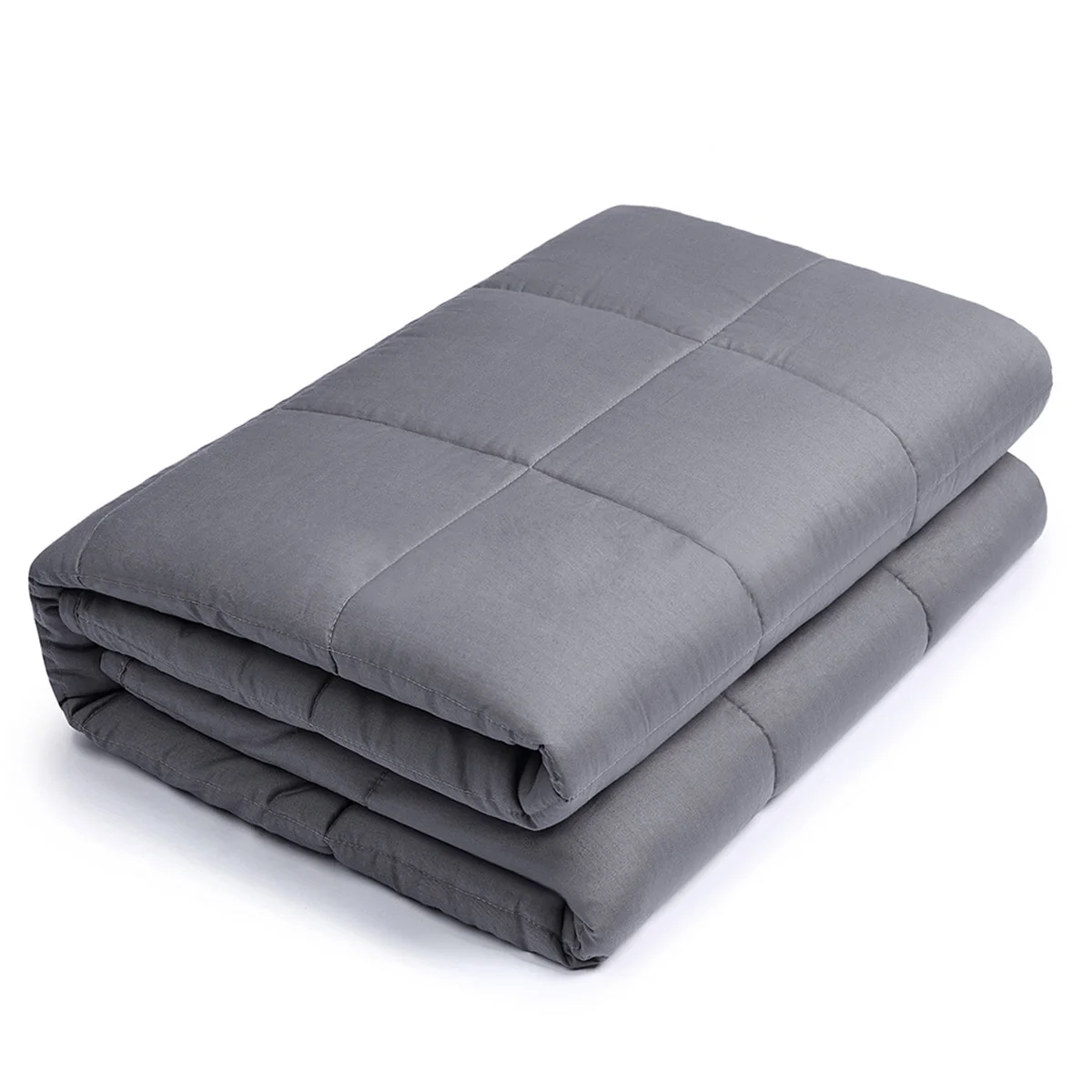 

15lbs Weighted Blanket Heavy Sensory Gravity Kid Adult Sleep Aid Pressure Blanket Anxiety Decompression Insomnia Therapy Quilt