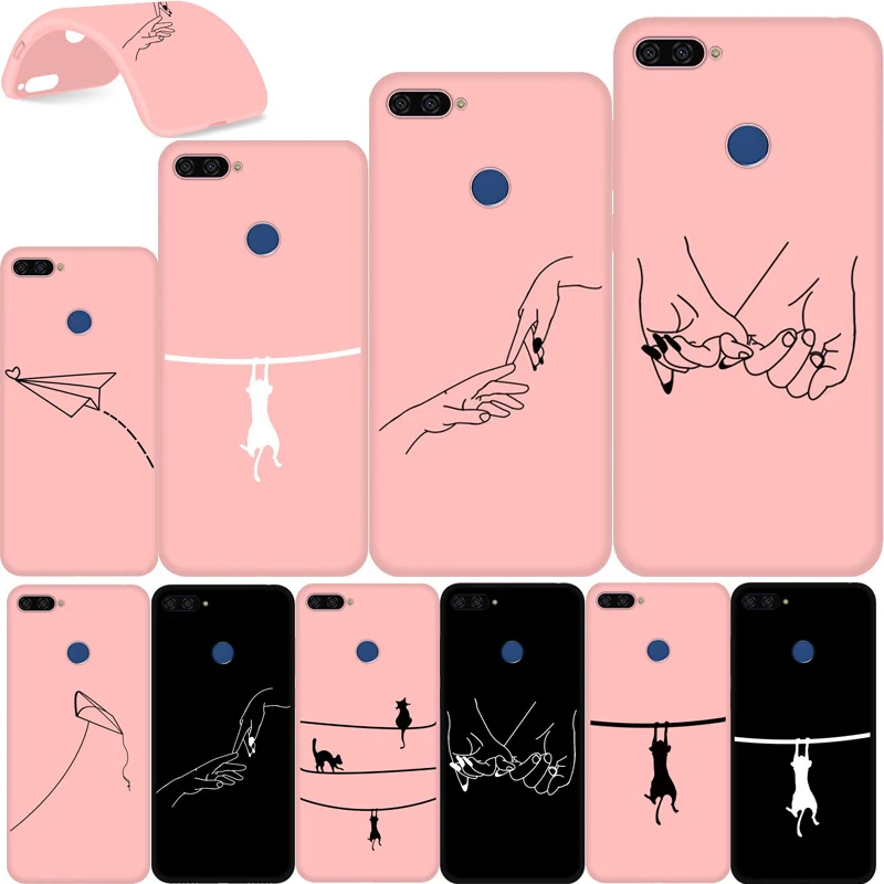 

Honor 7C Case For Huawei honor 7C AUM-L41 Case Russia 5.7 inch Soft silicone cover for Huawei honor 7 C TPU Case phone protector