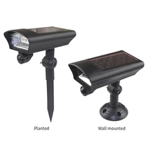 Движения PIR датчик солнечной лампы Открытый сад пуля муляж камеры наблюдения Форма на солнечных батареях газон освещение проходов лампа пейзаж