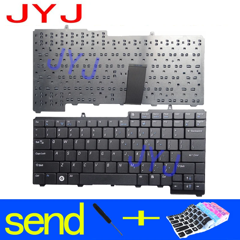 Новая клавиатура для ноутбука Dell Inspiron 1501 1505 630M 640M 6400 PP20L 9400 E1405 E1505 E1705 прозрачная