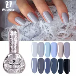 Синева Лидер продаж 6 мл УФ светодиодный ногтей гель высокое качество ногтей дизайн выдерживает с УФ Лаки гель лак для ногтей