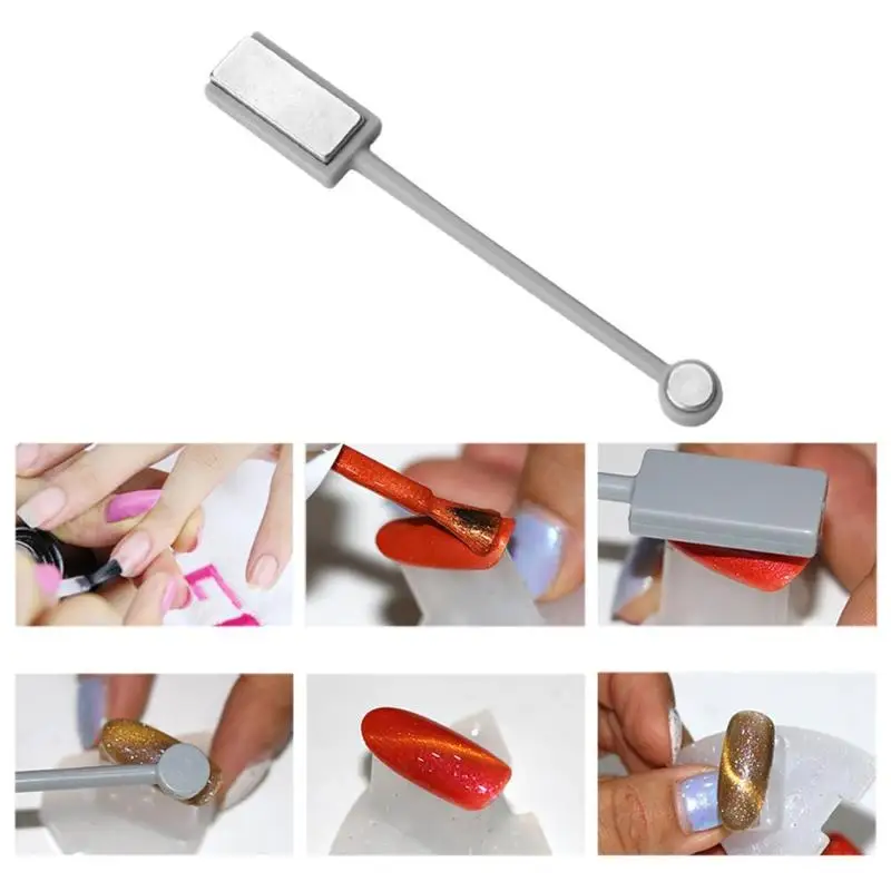 Pro Double Head Strong Nail Stick 3D Cat Eye Sticks for