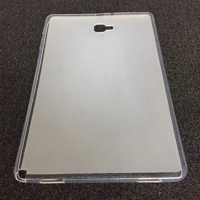 Premium Soft TPU Tablet Case Cover with S-Pen Holder + Bonus Gift
