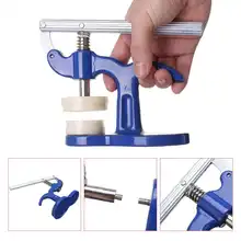 1 шт. часы задняя крышка открывашка-пресс Кристалл Стекло ближе установки ремонт наборы чехол для часов винт пресс er Часовщик инструмент с 12 Die