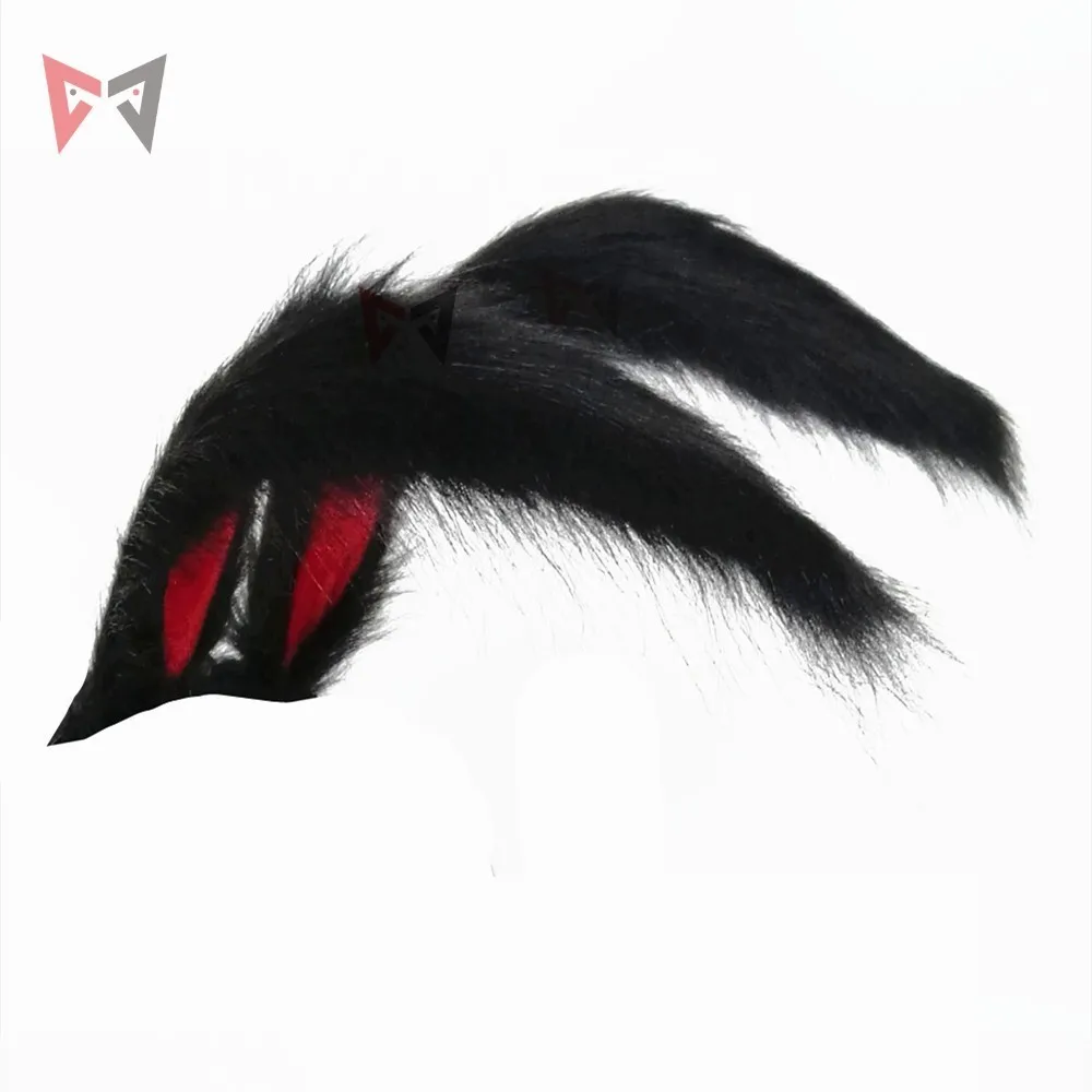 

New Rabbit Kingdom Cosplay Carnaval Gothic Lolita Acessories Fox Ear Hair Hoop Headwear For Girl Women Kids Hand Work