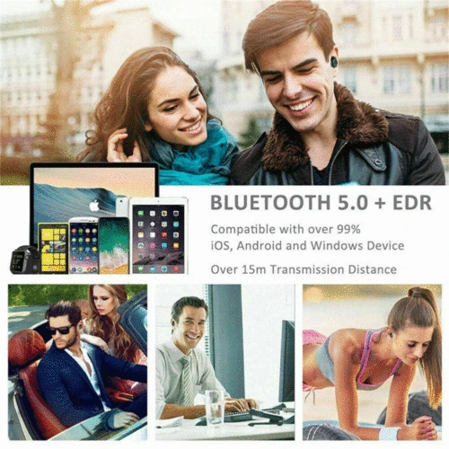 Одинарные/двойные Bluetooth наушники Музыкальные беспроводные Мини гарнитура