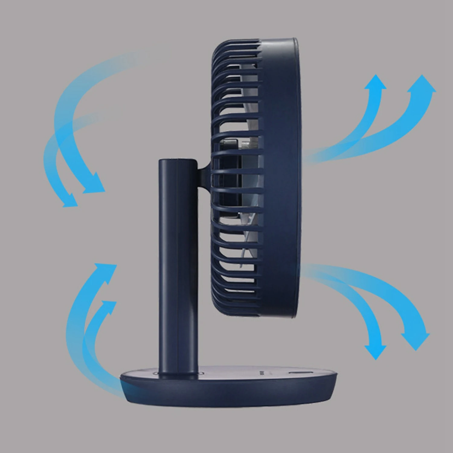 LICE портативный мини Usb вентилятор перезаряжаемый большой ветер ультра тихий
