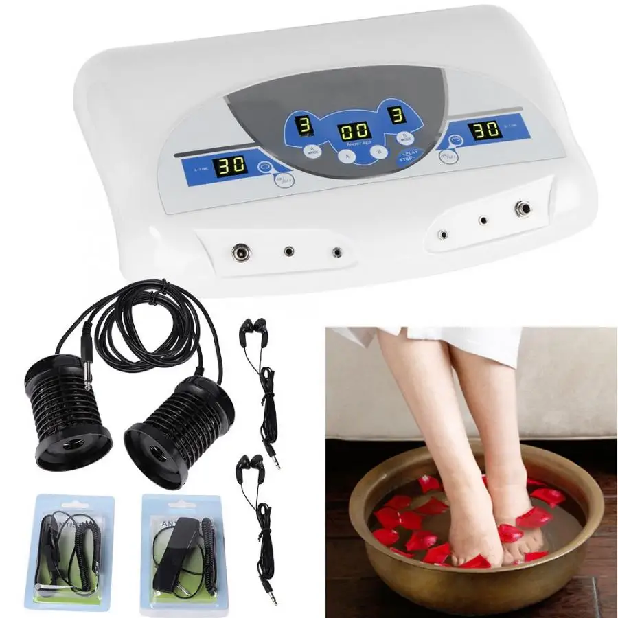 

Body Detox Machine Ion Array Music Footbath Spa Cleanse Ionic Machine for Two People Use Therapy Health Care Massager Treatment