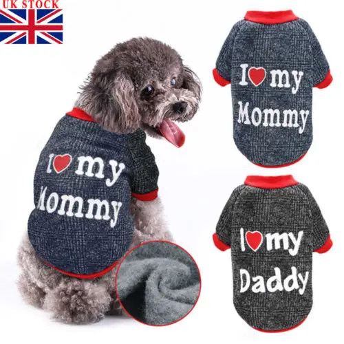 

2019 New Pet Dog Fleece Jumper Knitwear Winter Coat Puppy Chihuahua Warm Sweater Clothes Pet Hoodie Winter Protector Outfit