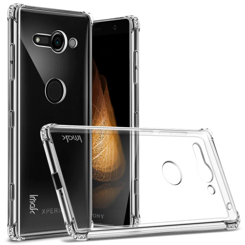 

Case For Sony Xperia XZ2 Compact IMAK Airbag Protection Soft TPU Back Cover sFor Sony XZ2 Compact Case