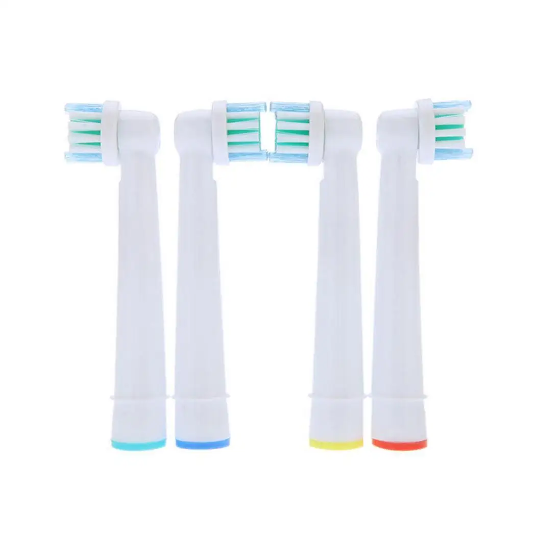 Harga 4 Buah Set Sikat Gigi Elektrik Oral B Kepala SB 17A Penggantian Lembut Berbulu Pom 4 Warna Presisi Bersih Sikat Gigi kepala