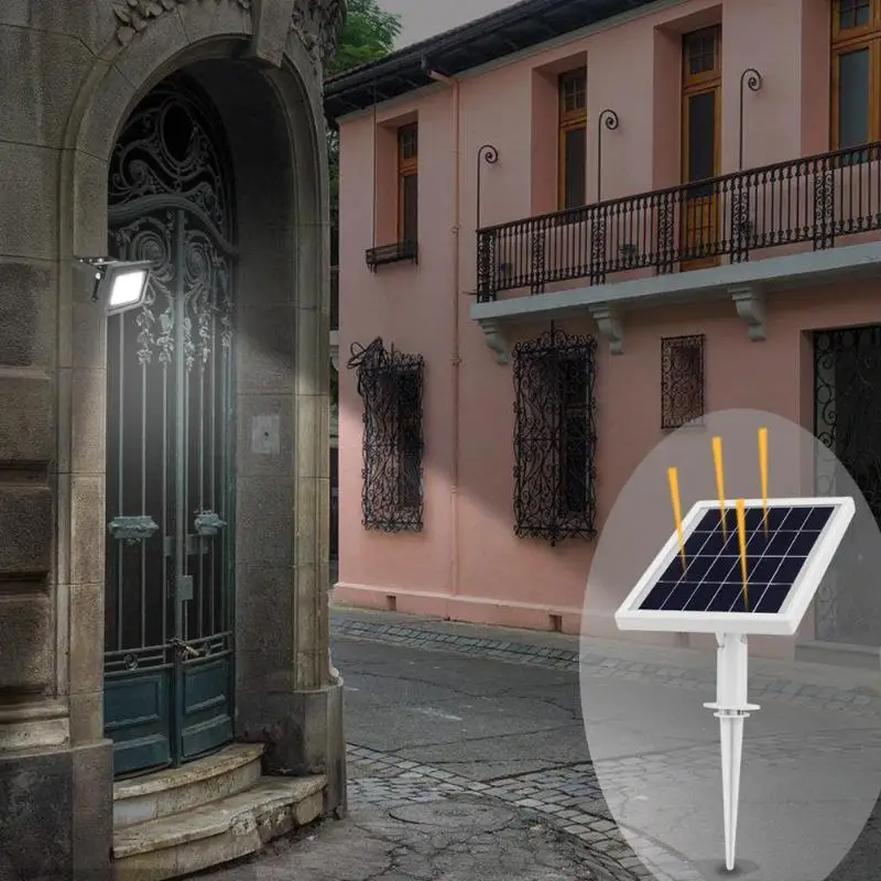 

10W 54LED Solar Light Solar Powered Panel Floodlight Night Sensor Outdoor Garden Landscape LED Flood Light Lamp LED street light