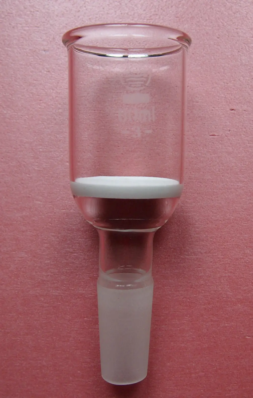 60ml,24/40,유리 부흐너 여과 깔때기,3    거친 필터, 접지 조인트