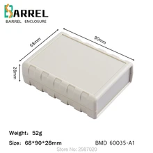 92*68,5*28 мм небольшой пластиковый электронный проект провода распределительный корпус DIY инструмент печатная плата корпус датчик выход чехол