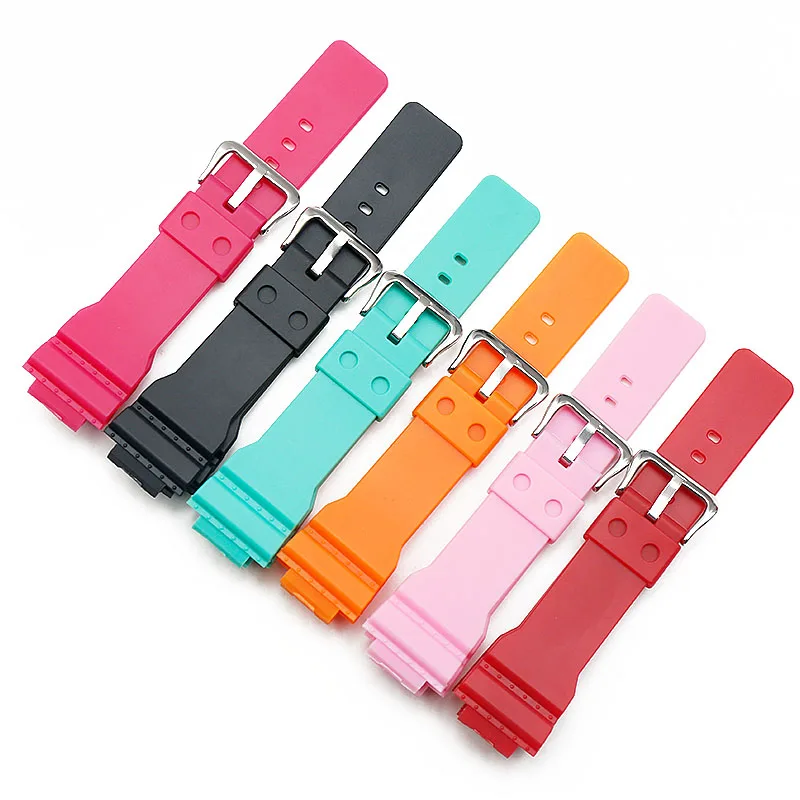 Watch accessories male resin strap case for Casio G-SHOCK GMA-S120MF S110MF S130 rubber strap watch frame female men watch band
