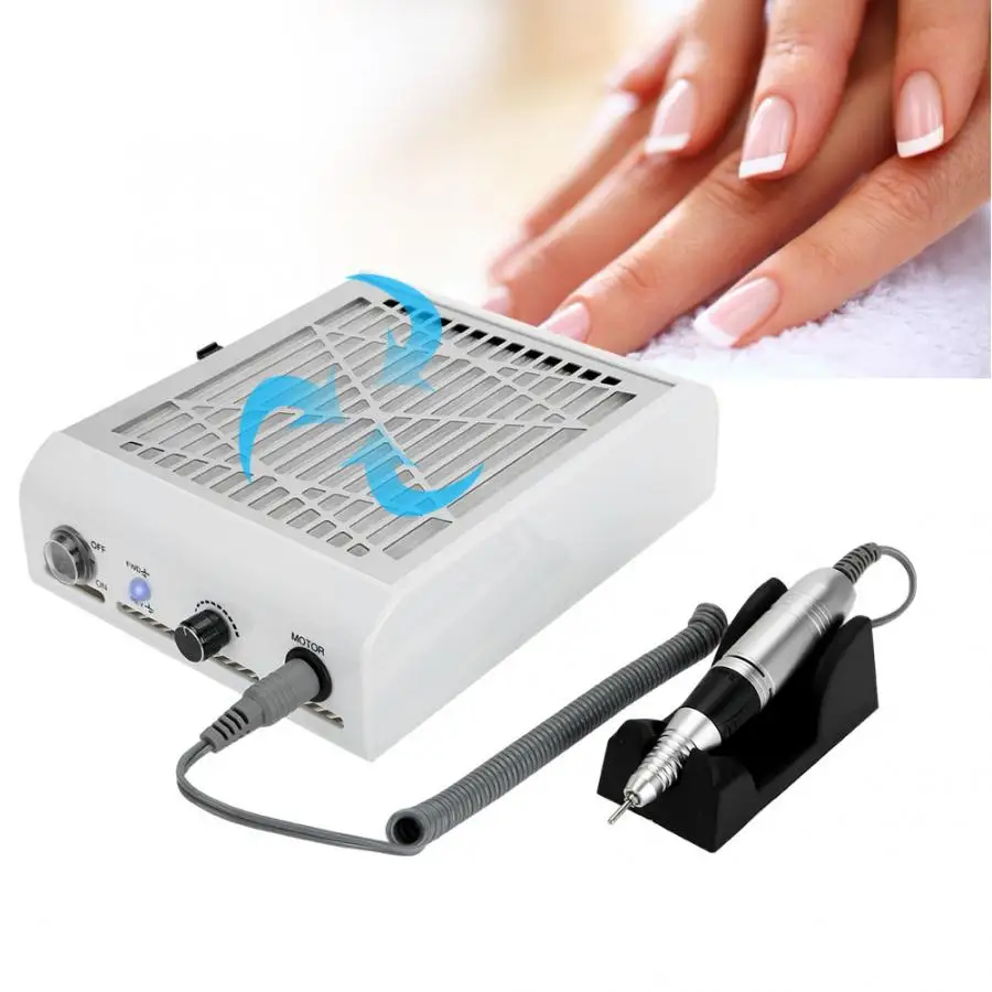 Manicure Vacuum Cleaner Nail Dust Collector Strong Nails Machine Original Screen Plate Suction | Красота и здоровье