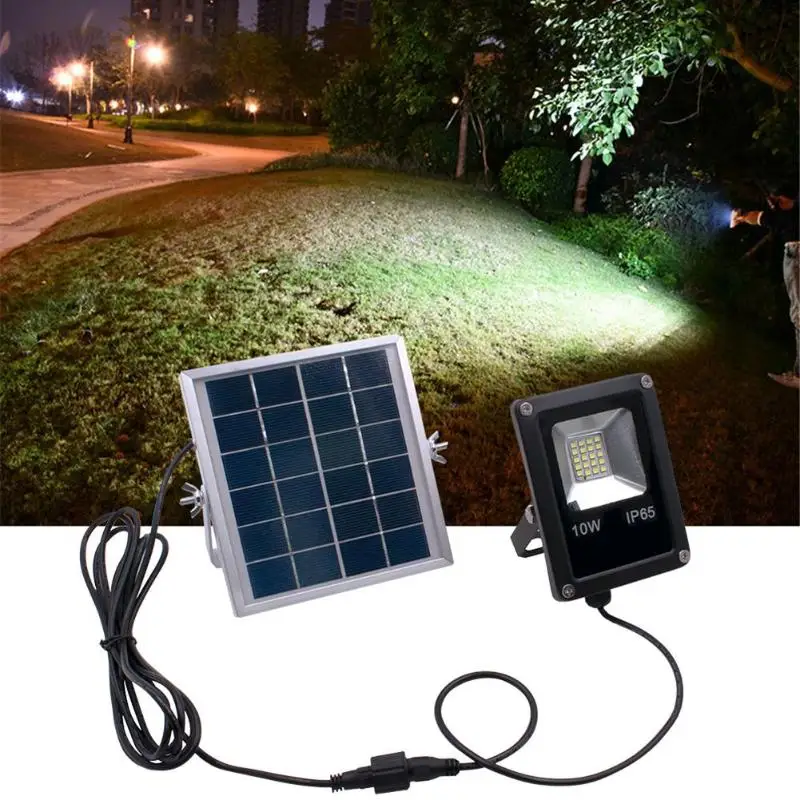 

10W 20 Outdoor IP 65 Waterproof Solar Floodlight Motion Sensor Security Flood Light Spot light Outdoor Garden Wall lamp 2019 new