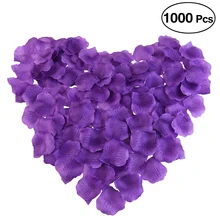 PIXNOR 1000 шт шелковые лепестки роз украшения для свадебной вечеринки Petalos De Rosa De Boda цветочные лепестки искусственный цветок