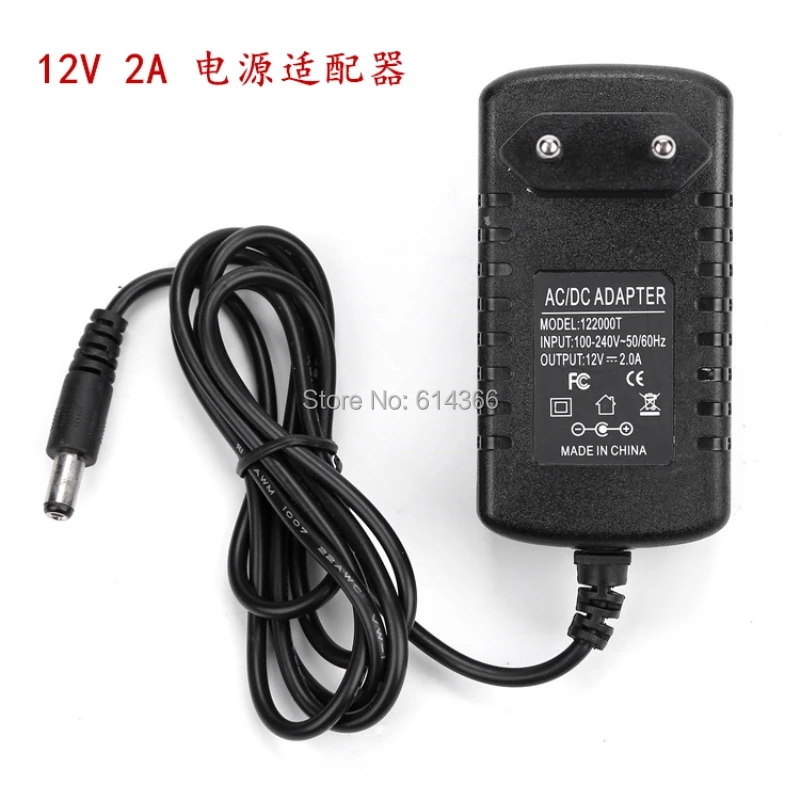 5 шт. источник питания для Светодиодный Ной лампы 24 Вт 2 А 12 В В|power adapter 12v 2a|power 12vpower