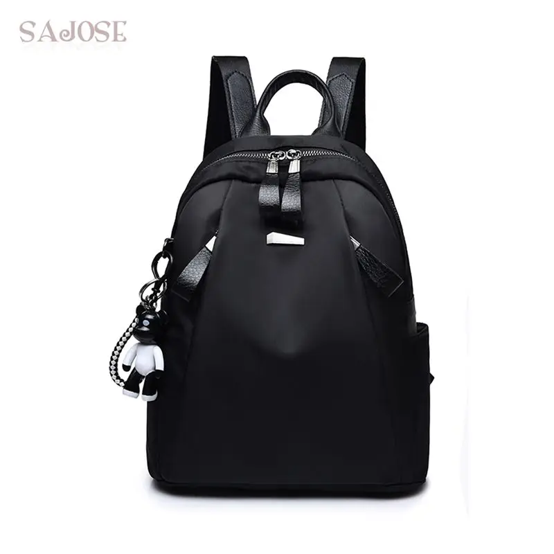 

Fashion Women Backpack High Quality Oxford Backpacks For Teenage Girls Black Female School Shoulder Bag Ladies Casual Knapsack