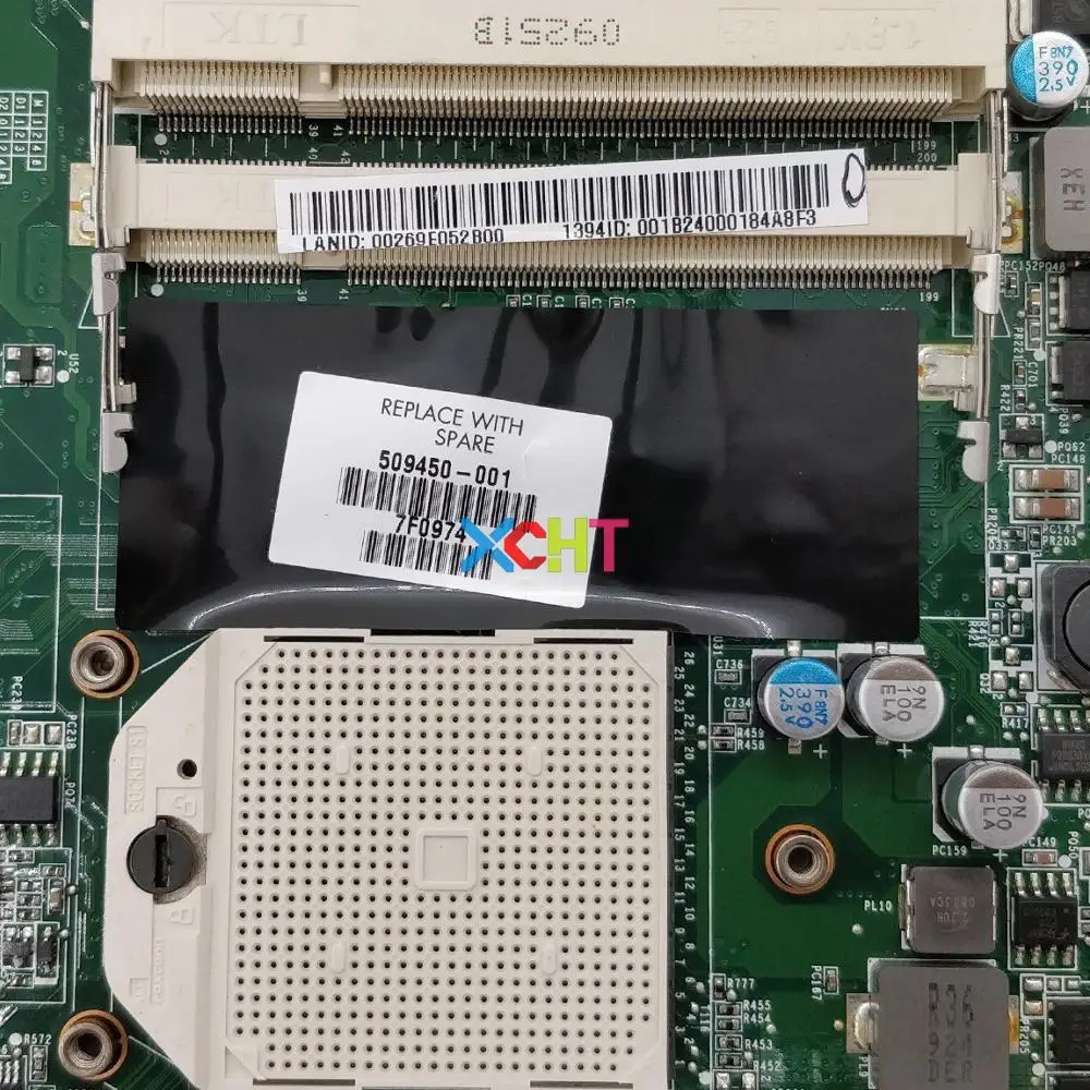 ل جناح HP DV6-1000 سلسلة DV6Z-1000 DV6Z-1100 509450-001 UMA M96/1 GB كمبيوتر محمول اللوحة اللوحة اختبار
