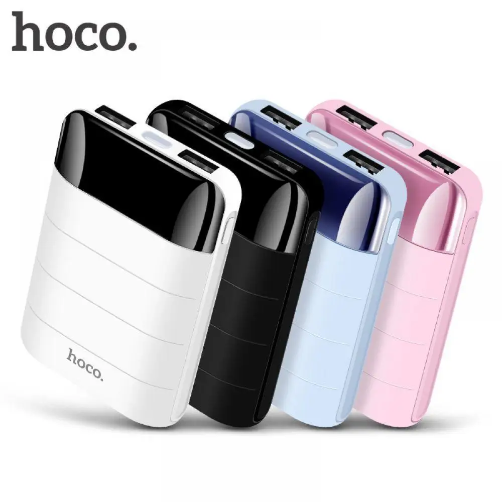 HOCO Mini Power Bank 10000 мАч двойной USB светодиодный дисп