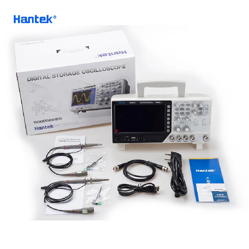 Hantek DSO4202C 2 канальный цифровой осциллограф 1 произвольный/функциональный