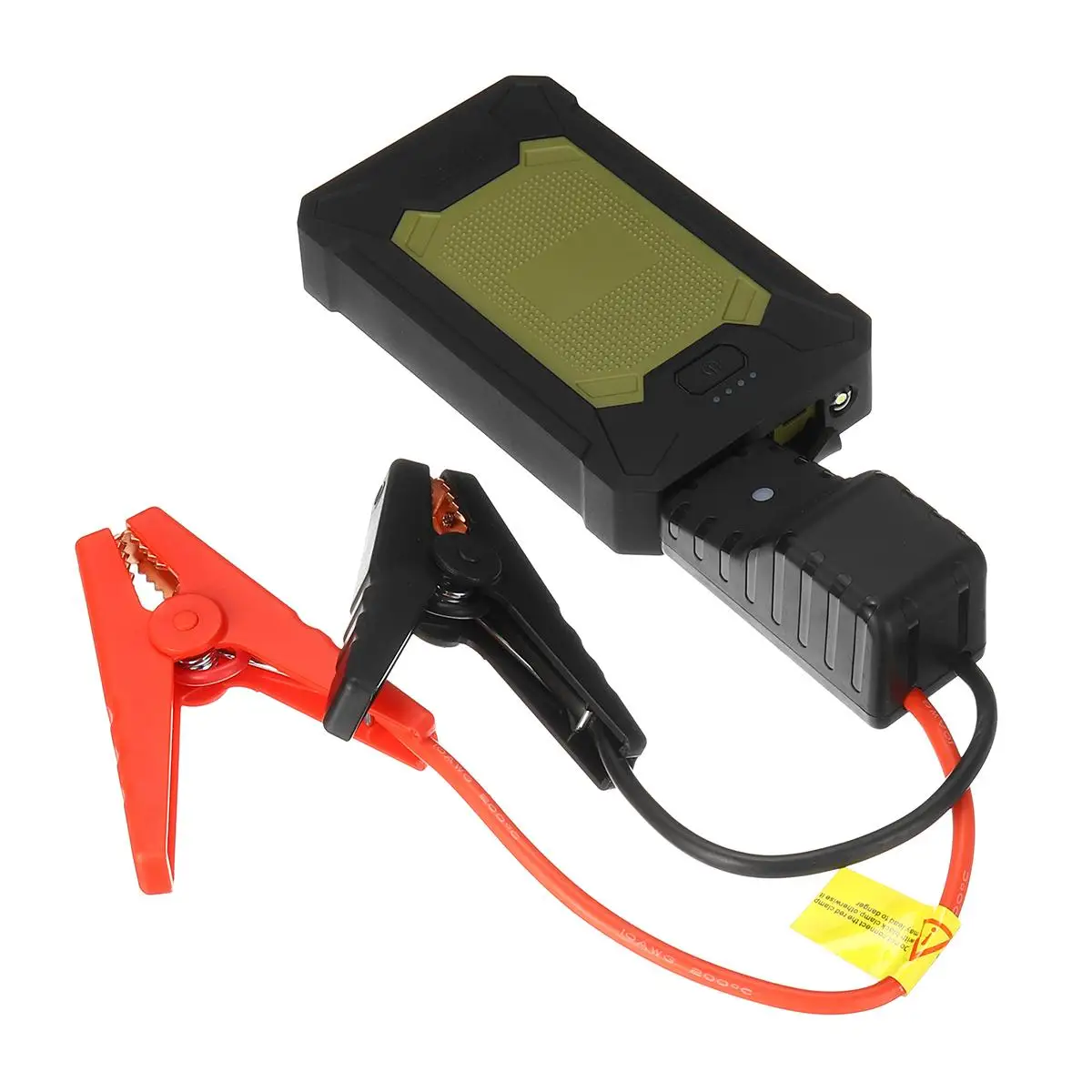 Multifunction Car Jump Starter 88800mAh 5V 600A 4 USB LED Portable Slim Emergency Power Bank Battery IP66 Waterproof Dustproof