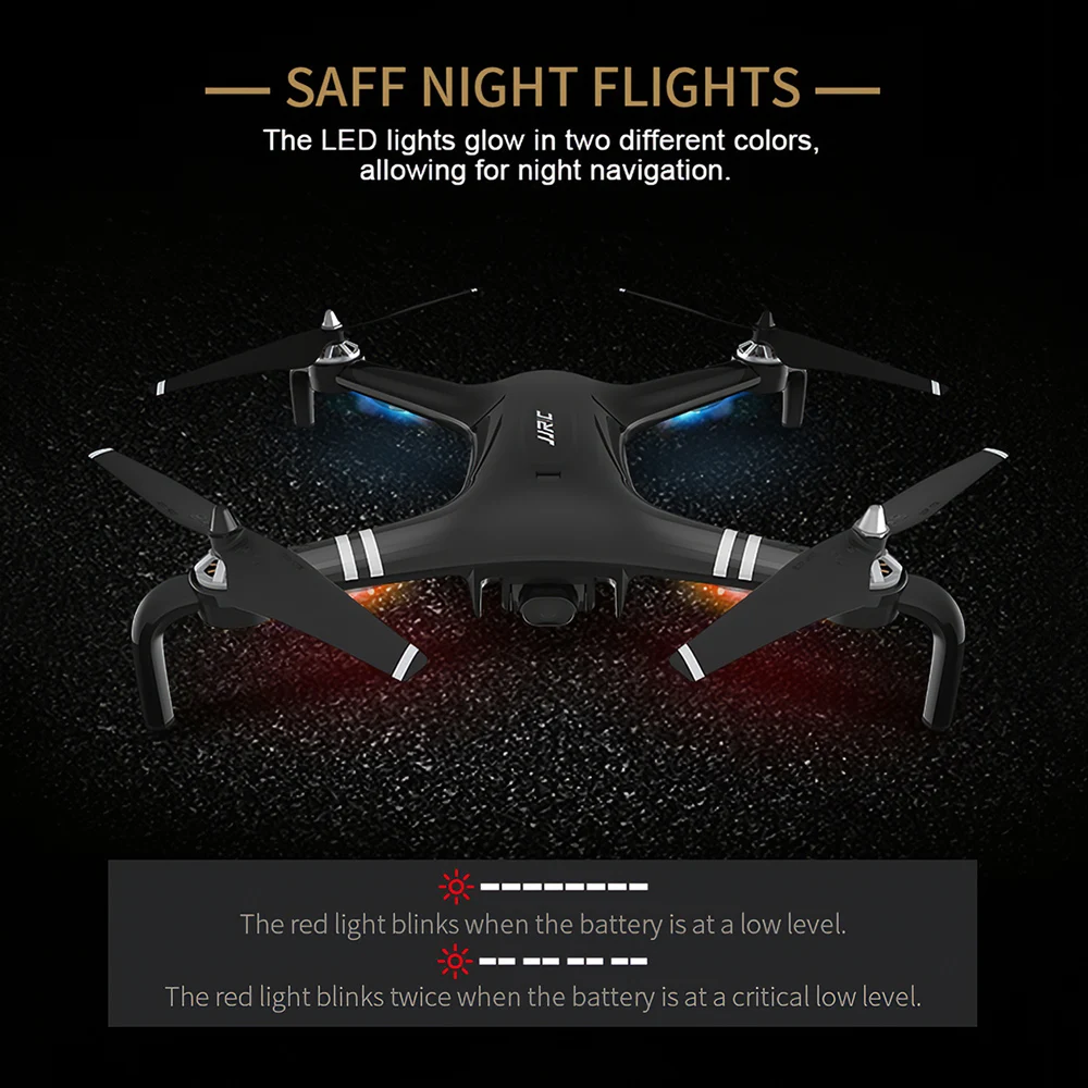 

JJR/C SMART X7 Brushless GPS RC Drone with Camera 1080P 5G RC Quadcopter Wifi Transmission Altitude Hold Follow Mode Dron