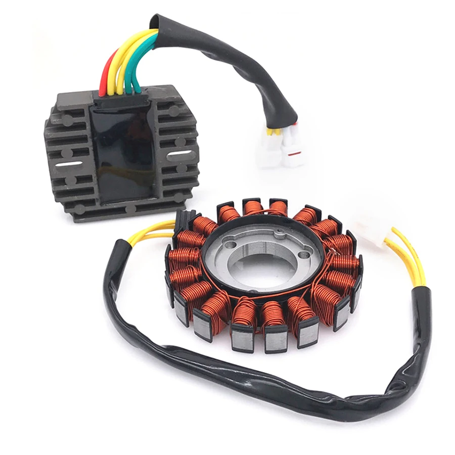 

Voltage Regulator Magneto Generator Engine Stator Coil Kit For Suzuki GSXR600 GSXR750 2006-16