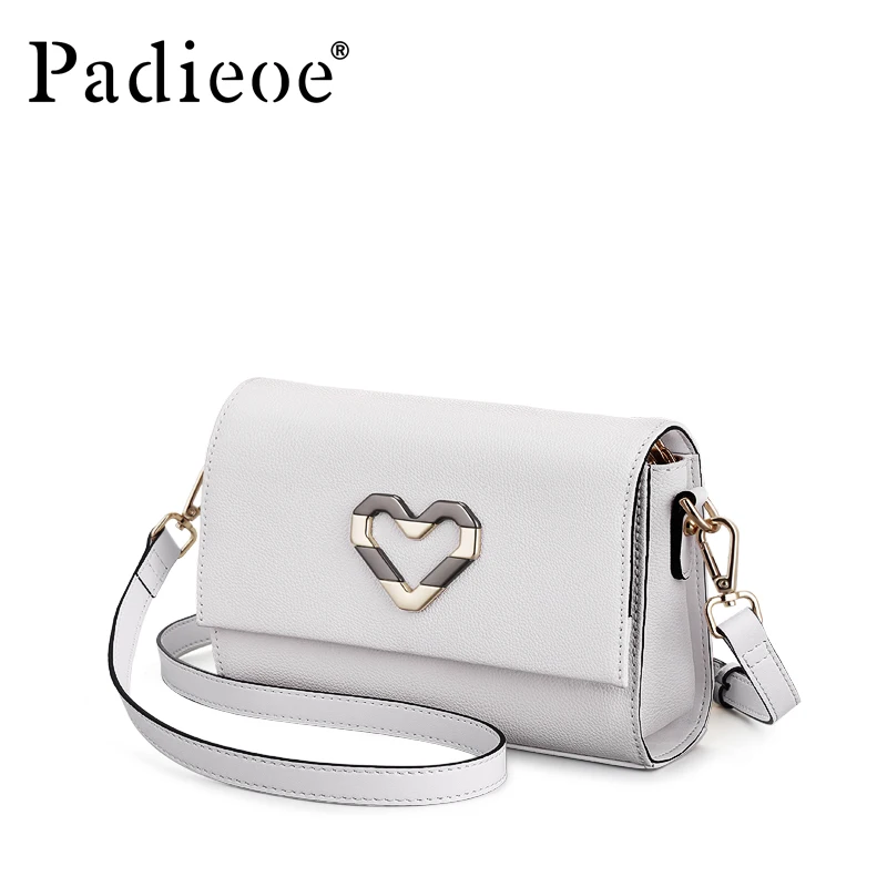 

Padieoe 2019 new bags for women messenger bag leather luxury shoulder bag evening bag fashion crossbody purse vintage girl lady