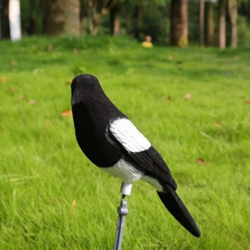 

Magpie Decoy Hunting Bait Shooting Trap Pest Control Garden Scarer Scarecrow