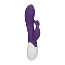 Flame-Vibrator Bunny With Calor-Purple Consolator Dildo Vibrator