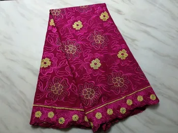 

2019 New High Quality Swiss Voile Lace African Lace Fabric Swiss Cotton Lace Fabric French Lace Fabric For Every Dress red 5yds