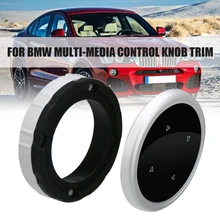 Mayitr Автомобильный мультимедийный накладка на рычаг Стикеры черный iDrive для BMW F10 F20 F30 F32 F33 F34 салона Аксессуары Syling