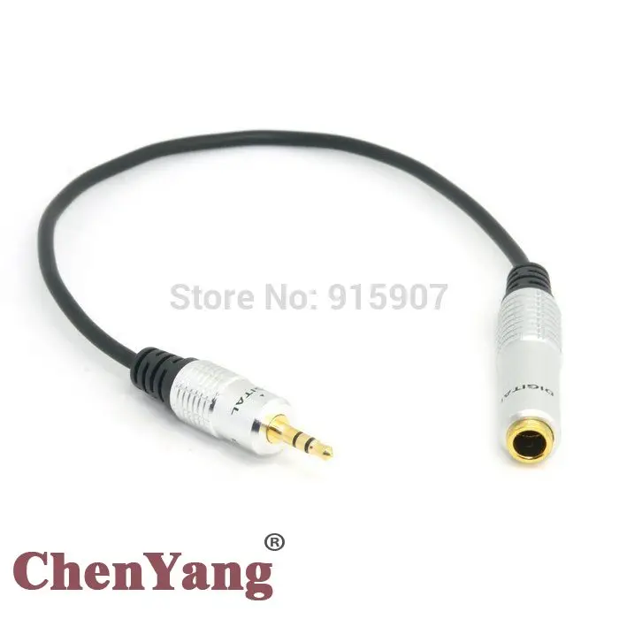 10pcs/lot 3.5mm 1/8" Male Stereo Headphone Plug Adapter Converter to Audio Aux 6.35mm 1/4" Female Cable 20cm
10pcs/lot 3.5mm 1/8" Male Stereo Headphone Plug Adapter Converter to Audio Aux 6.35mm 1/4" Female Cable 20cm
