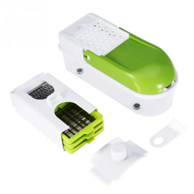 

Hot Multi-functional Vegetables Fruit Cutter Kitchen Grater Box Vegetables Fruits Grinder Cutter Slicing Tools