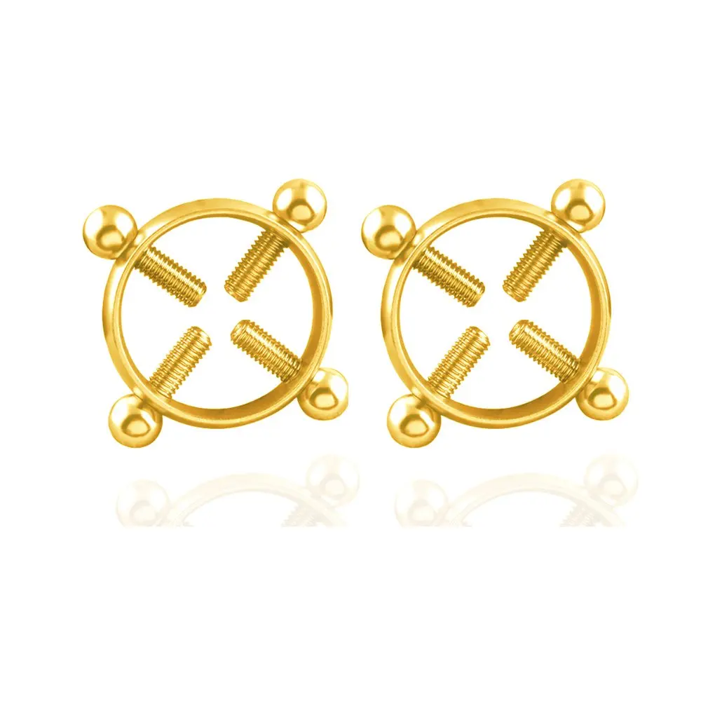 Не вызывающее аллергию кольцо из нержавеющей стали модное с имитацией сосков не