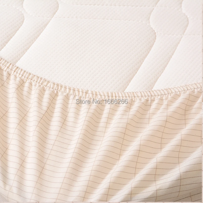 Conductive Anti-static fabric for bed sheet fitted have cable