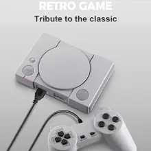 Классический игровой консоли поддерживает аудио высокой четкости 8-битный PS1 Мини проектор для домашнего 620 развлечения ретро двойная битва игровой консоли