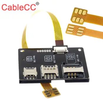 

Chenyang 10pcs/lot Smartcard IC Card Extension to Nano SIM Activation Tools Converter for Micro & Nano SIM Card Adapter Kit