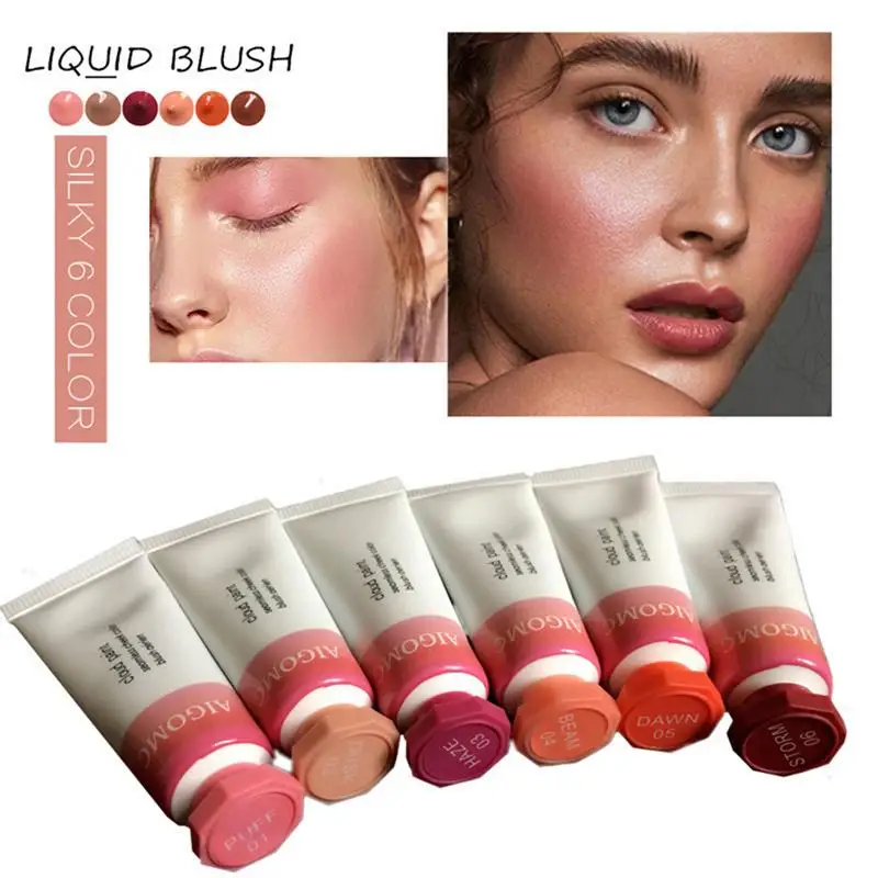 

Liquid Blush Single Color Makeup Blush Waterproof Repair Capacity Facial Makeup Cosmetics Lasting Makeup Natural Beauty Products