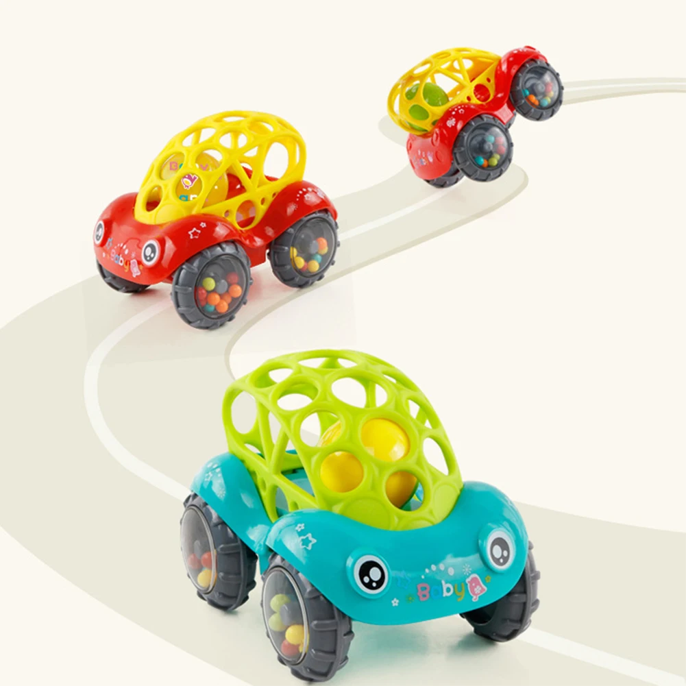 

1pc Hot Sale Baby educational toys for children Rattles 0-2 years old newborn toddler infant miniature Car model Early Education