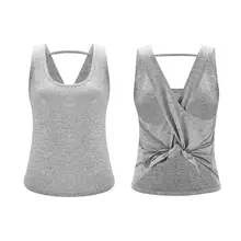 Йога жилет костюм для фитнеса спине крест ремешок Красота сзади Пластик Открытый спортивные принадлежности майка для фитнеса и Йоги Женский