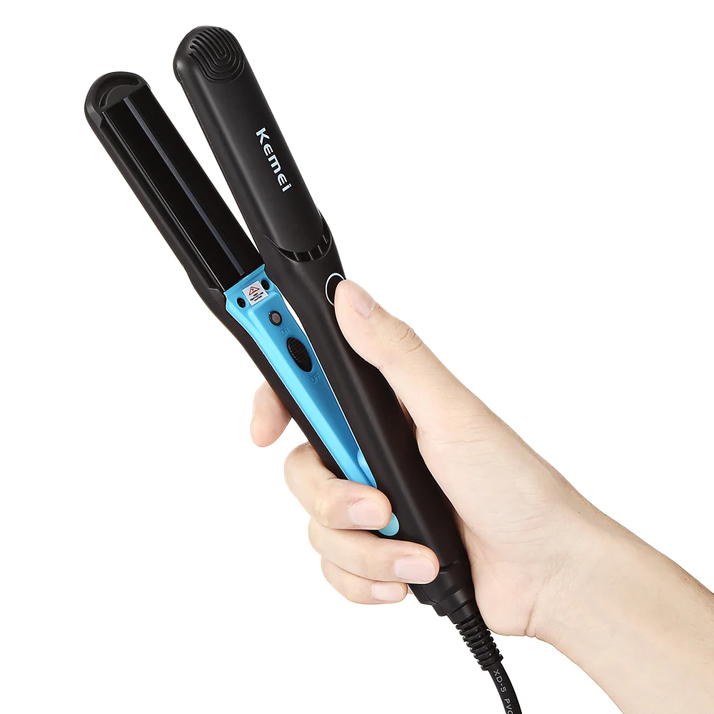 Kemei KM2168 Professional Инфракрасный Керамический выпрямитель для волос электронное