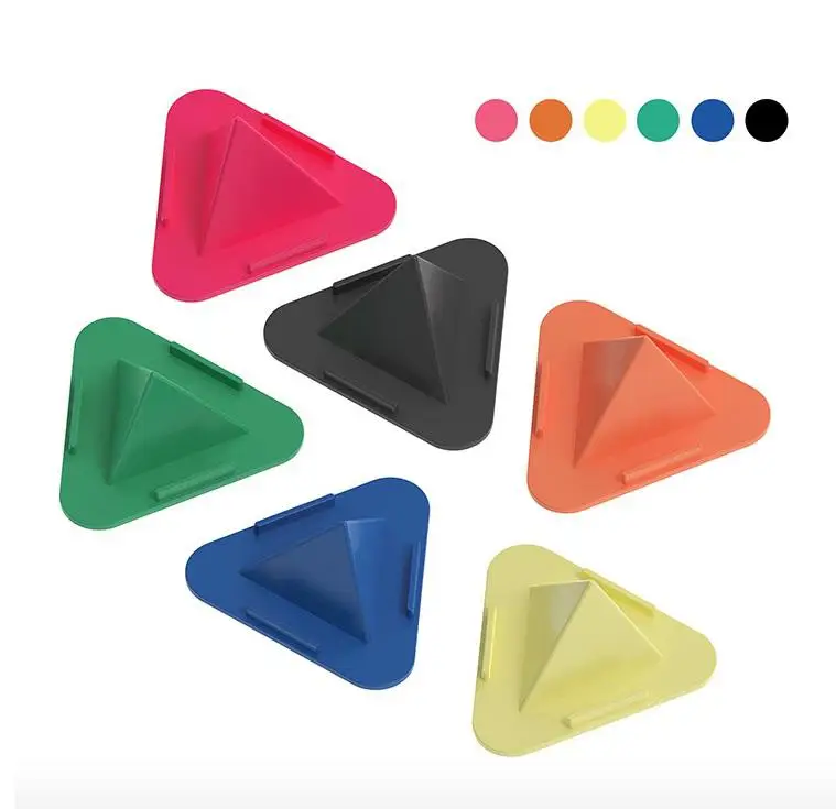 

EastVita Universal Triangle Three-sided Desktop Stand Bracket Mobile Phone Non-Slip Holder Stand Desk for iphone Samsung Xiaomi
